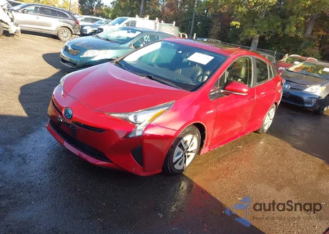 2016 Toyota Prius Three from USA, damaged, VIN JTDKARFUXG3517545